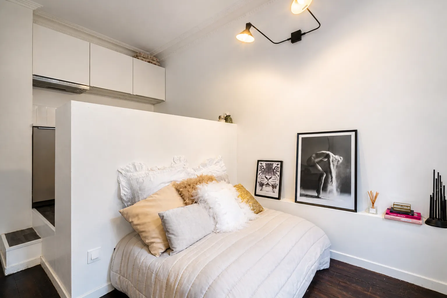 Studio parisien, l'art de l'optimisation dans 19 m²